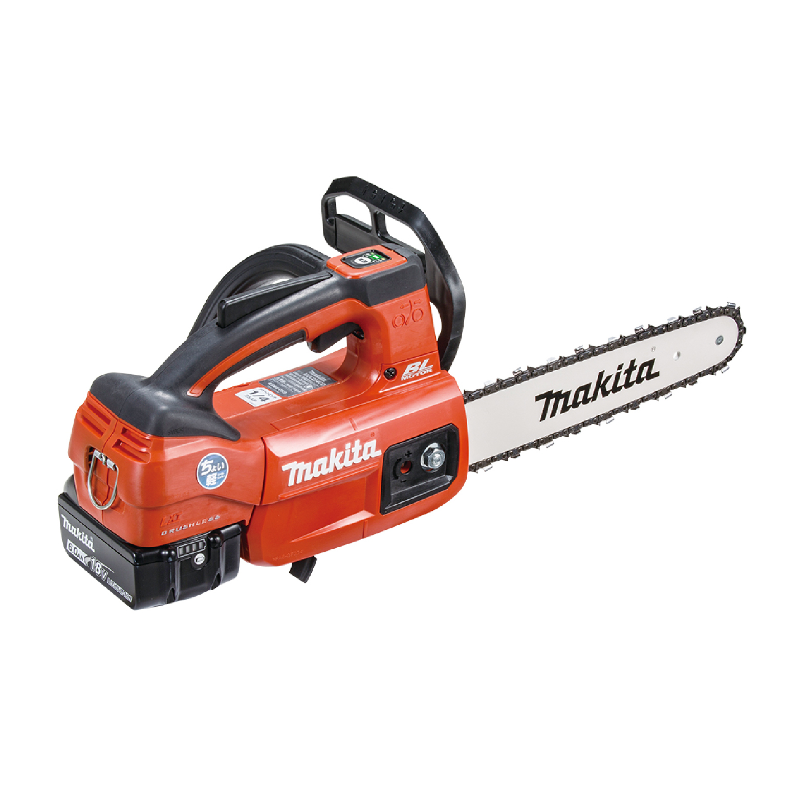 充電式チェーンソーの画像